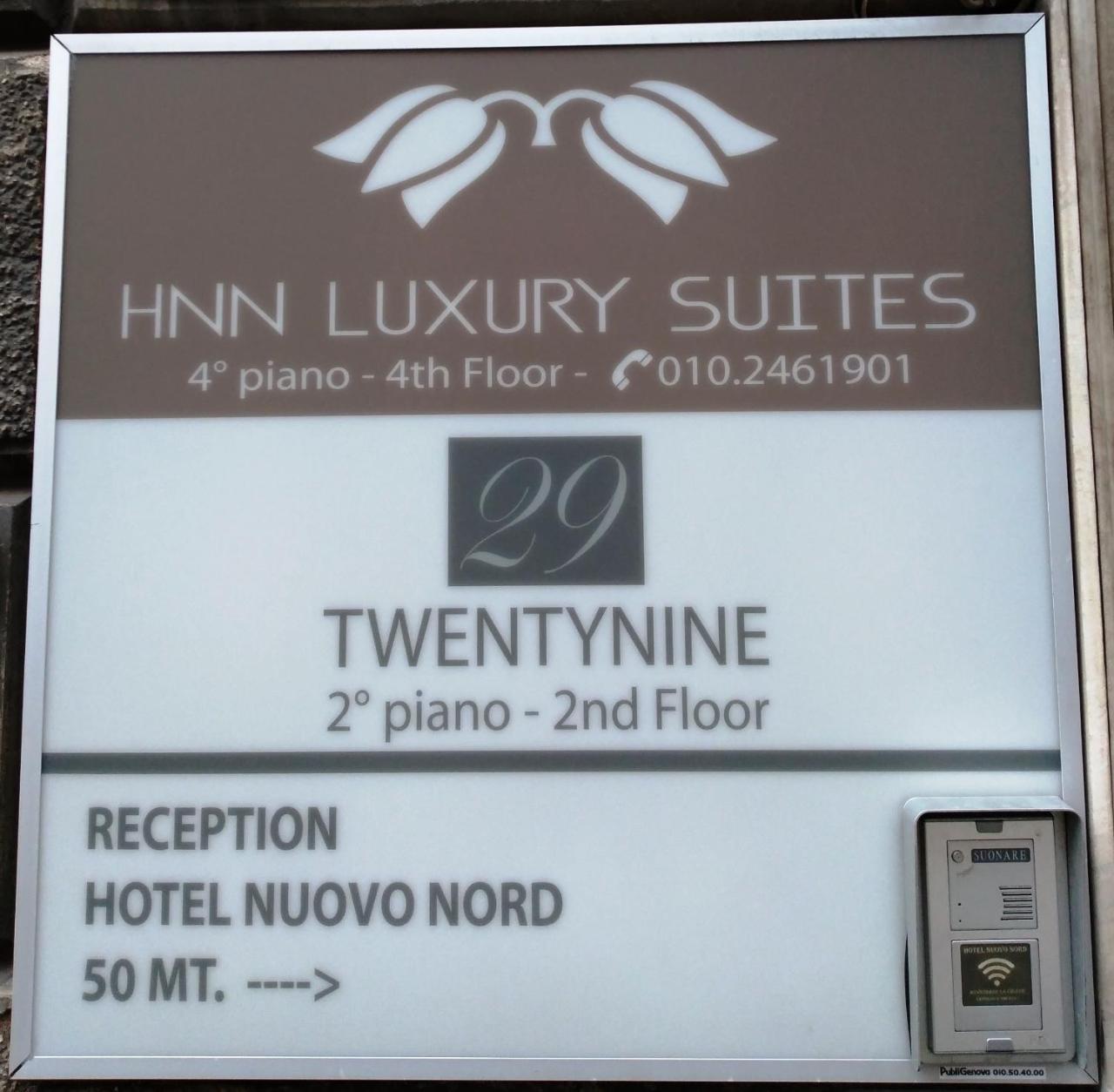 Hotel Twenty Nine Cenova Dış mekan fotoğraf